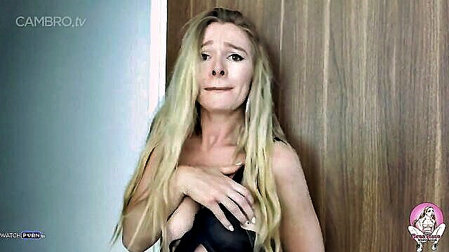 pov, escort, hooker - brea rose bukkake face fuck