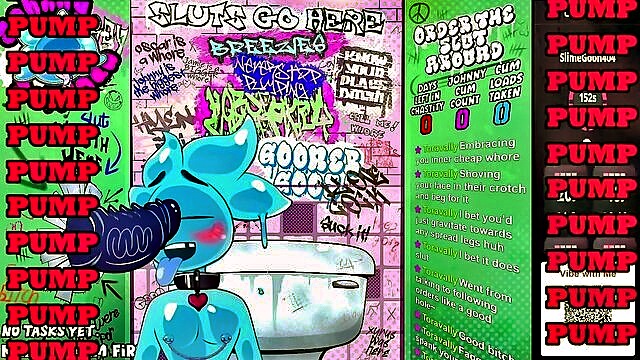 blowjob, cartoon, amateur - slime porn chat video