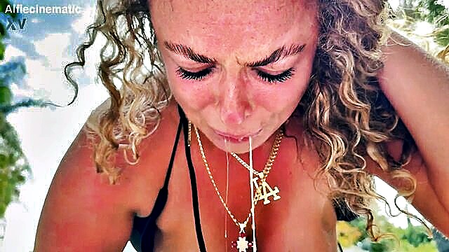 big tits, puke, deep throat - extreme blowjob fat tits santana ayo