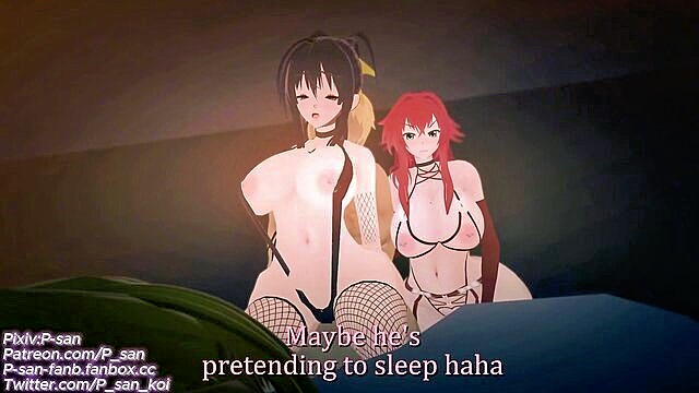 lisa (genshin impact), carrying, stirrup legwear - rias gremory ntr preview
