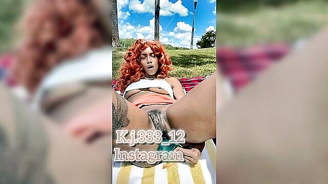 anal, amateur, public - kati in the park xxx