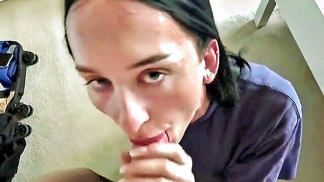 guy on tranny, guy fucks shemale, hardcore - skinny sidelunge FUCK