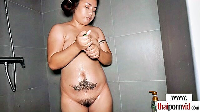 thai, asian, amateur - bbw thai milf pam fucked