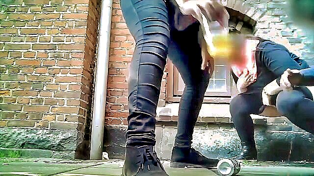 outdoors, outdoors piss, spy - spy piss outdoors