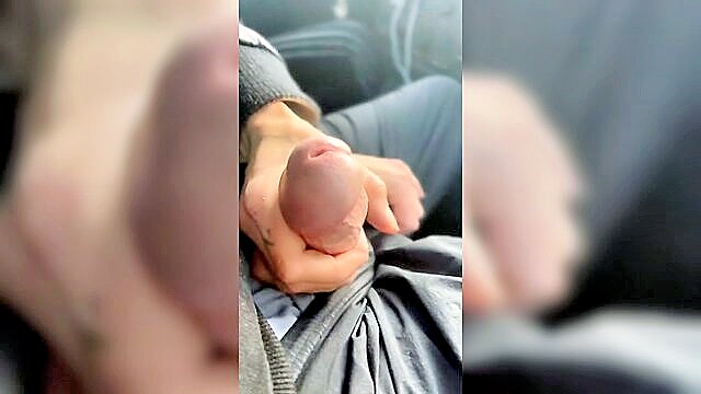 forest, in the car, outdoor - hot wife squirts forest