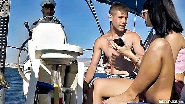 brunette, babes, boat - rosa rozita on boat