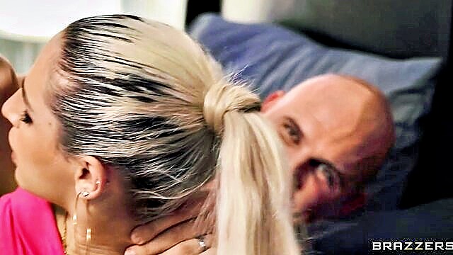 bodybuilder, ass lick, american - abella danger gagging blowjob