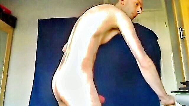 big cock, amateur, man - pumped cock action