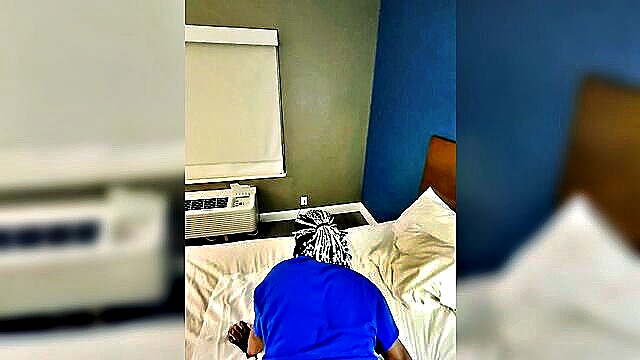 ebony, amateur, big cock - nearly ran from him porn