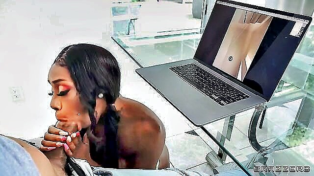 big booty, ebony big boobs porn, big tits - ebony titjob cumshot