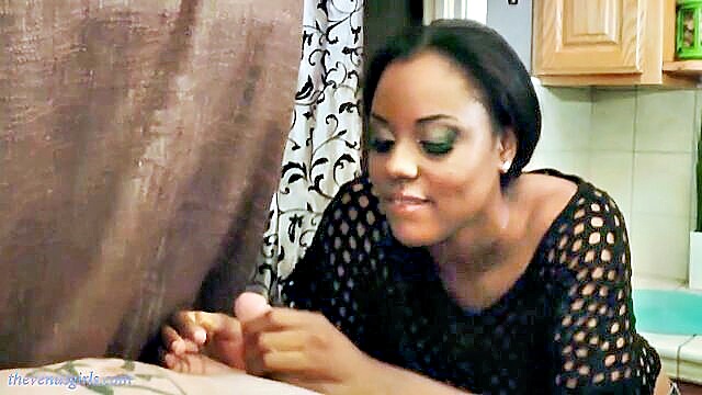 big ass, big tits, blowjob - black girl plays with dick alia starr