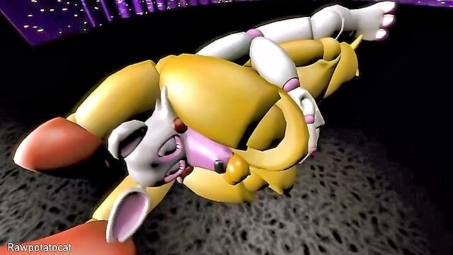 gaspr, margarita, blindfold - futa sex with toy chica