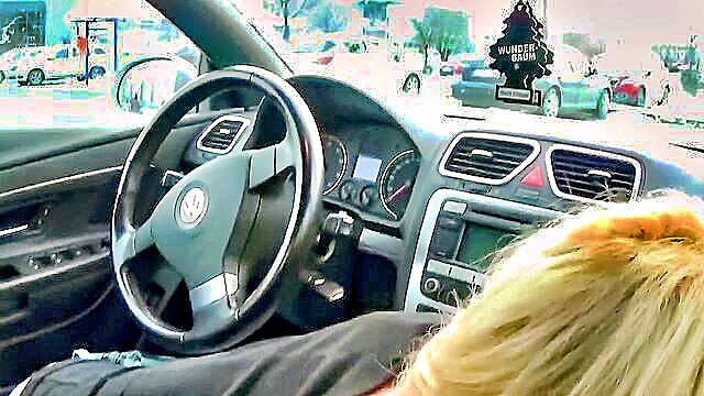 outside, cum in mouth, big cock - parking lot blowjob milfanaliz