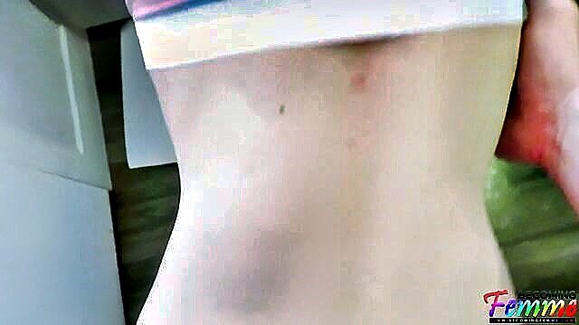 blowjob, amateur, anal - kylie kottonmouth sissy blowjob