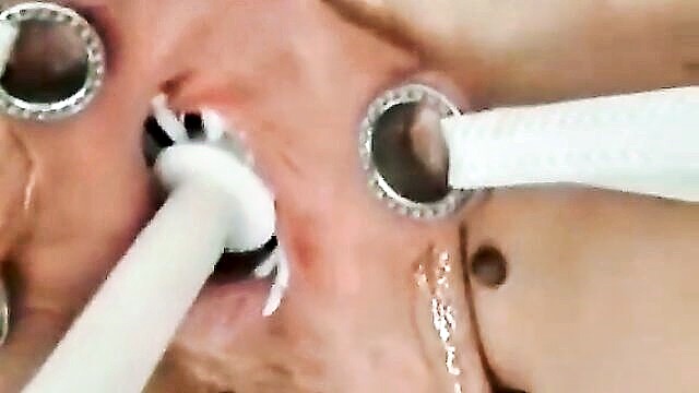 pervertium, pain, weird insertions - pussy stuffed with stuff