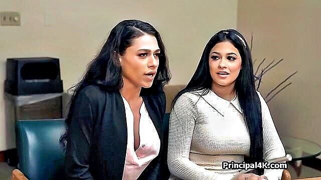 latina, big tits, threesome - big hispanic boobies principals threesome