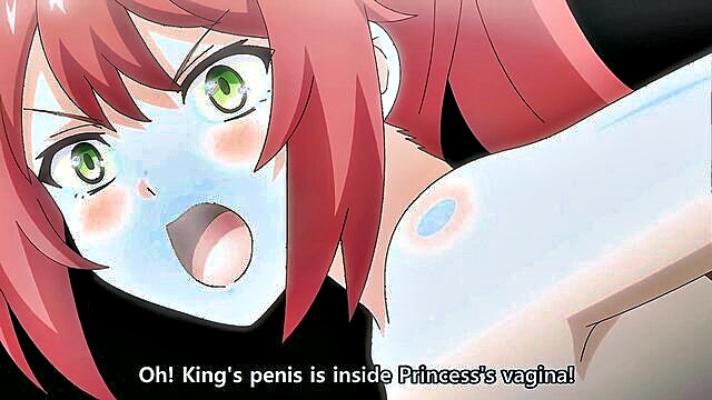 ponytail, fighting, redhead - princess burst 2 hentai
