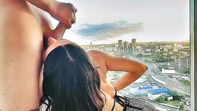brunette with big tits, big tits in lingerie, blowjobs with big tits - candi kattys mouth fucked