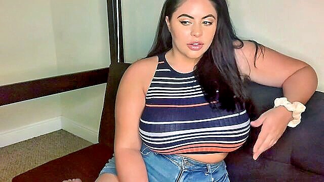 big ass, striptease, big tits - plump MILF_Toys