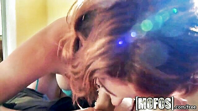 blowjob, big tits, facials - free mofos hot redhead