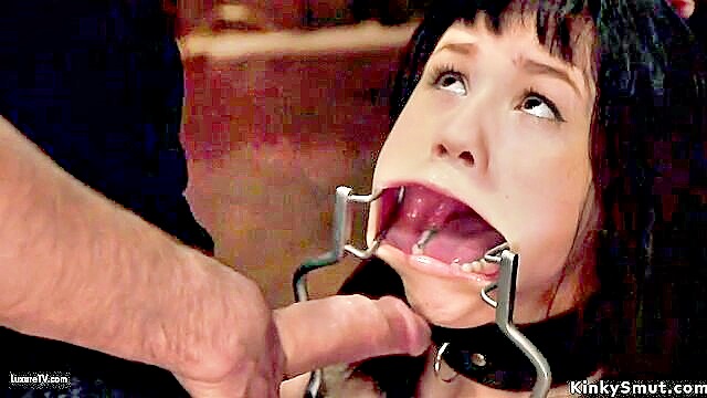bondage, kinky smut, face torture - ts fisting fuck
