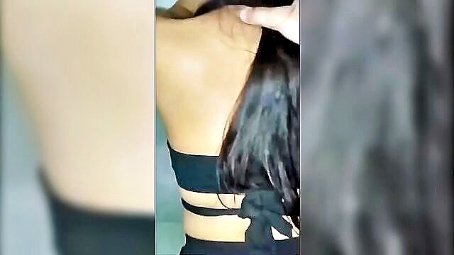 cumshot, indian, blowjob - indian mask girl blowjob