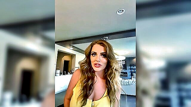 big tits, amateur, big tit - funny busty housewife solo