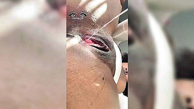 amateur, ebony, big tits - free ebony elf gushing porn
