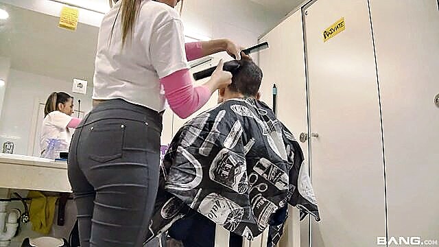 amateur, tattoo, ponytail - diosaxaxa doggy style sex