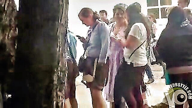 toilet, line, oktoberfest - oktoberfest toilet madness