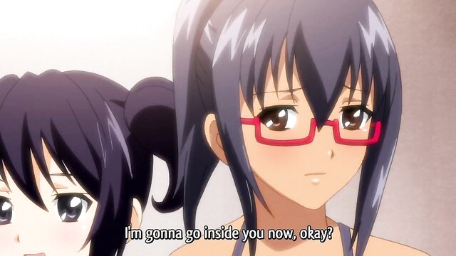 cartoon, censored, hot - handjob and blowjob action in a hentai video
