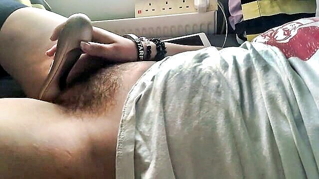 amateur, masturbation, sex toys - ftm blowjob cumming