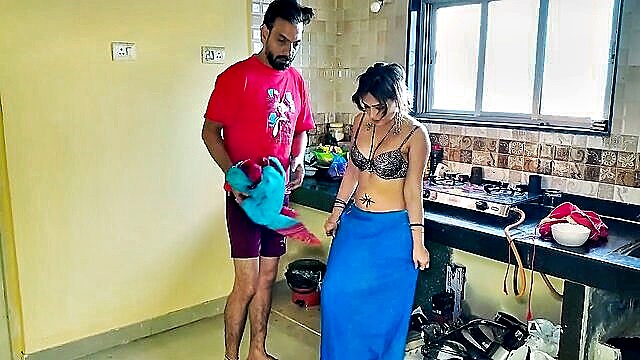 big ass, big-dick, blowjob - indian housewife bondage