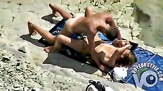 banged, babe, beach - beach banged slender babe