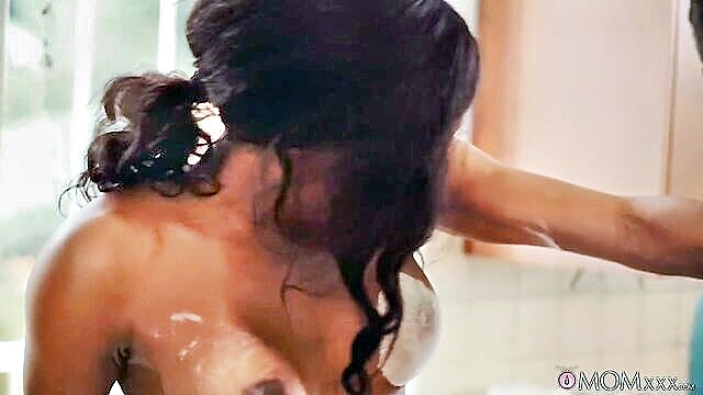 big cock, ebony, creampie - black mom big ass creampie