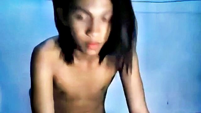 asian, twink, amateur - amazing filipino ladyboy handjob