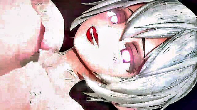 big-ass, big-tits, elf - futa love mmd misaki