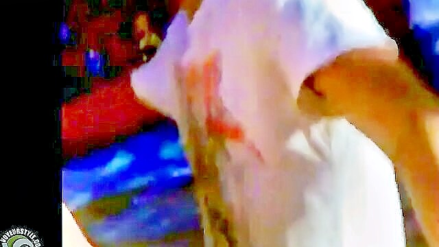 blonde, blowjob, club - hidden sex in the club