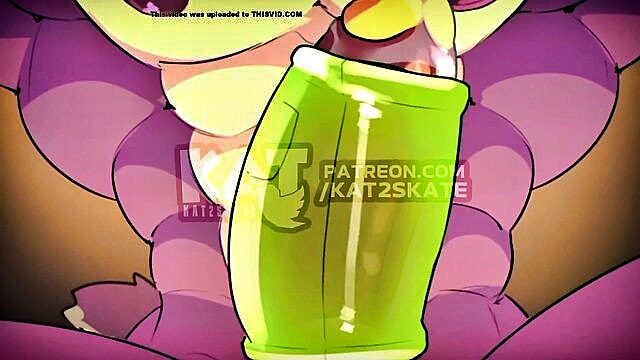 muscle, big cock, animation - ride bonnie animation
