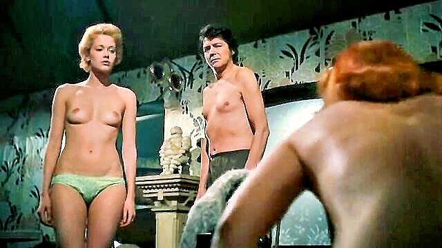 topless, nude, nude tits - Sylvia Kristels classic nude scene