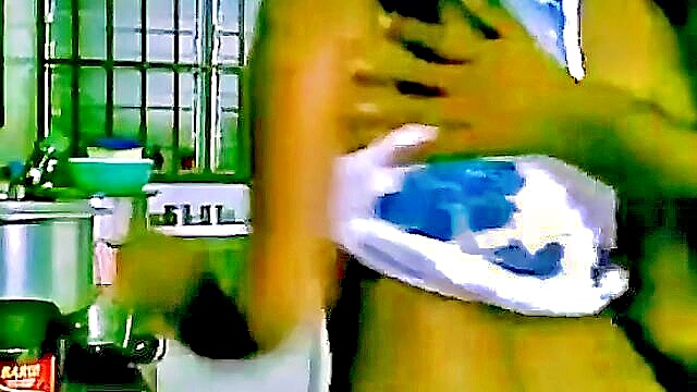 telugu sex, telugu, tamil - kitchen sex with telugu audio