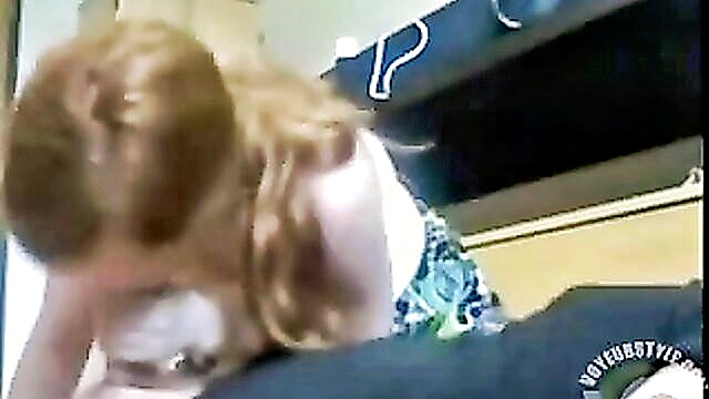 amateur, young, redhead - redhead dress blo Job