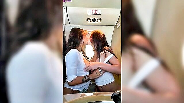 plane, masturbating, airplane - arikytsya masturbation on plane