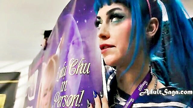 Lulu Chu, Jewelz Blu, Codi Vore - cosplay futa glory holes Adult Time