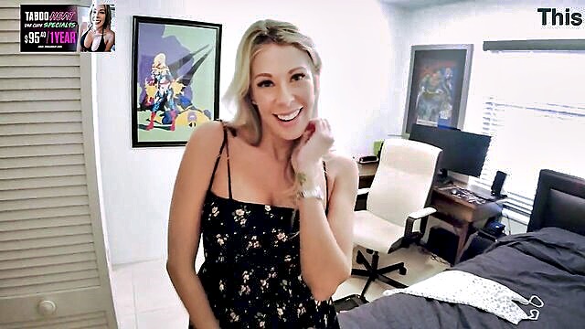 Nikki Brooks - nikki brooks in almost caught fucking my step aunt Bare Back Studios