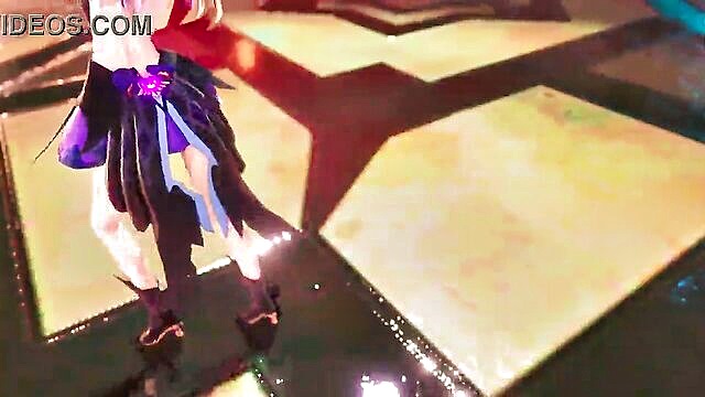 0004 r18 mmdgenshin impact fischl 1 : R18