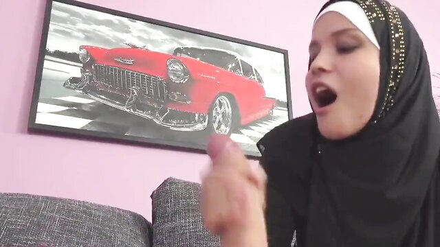 big tits asian babe gets a cream pie on her face : Cums