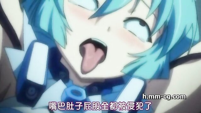 hentai, anime, japanese - cartoon slut gets fucked hard in hentai video