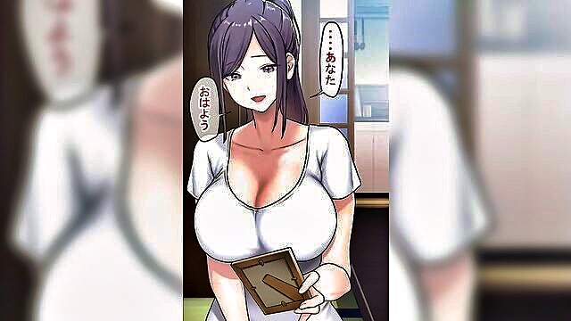 big tits, wife, hentai - kafu to akuyu