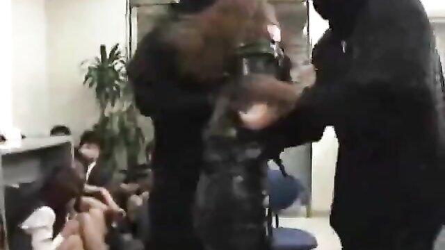 asian blowjob censored creampie group hardcore orgy bank japnaese, bank robbery, japanese - japanese orgy with creampie finish